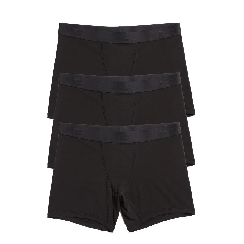 4.5"" Trunks 3-Pack - TENCEL™ Modal Black