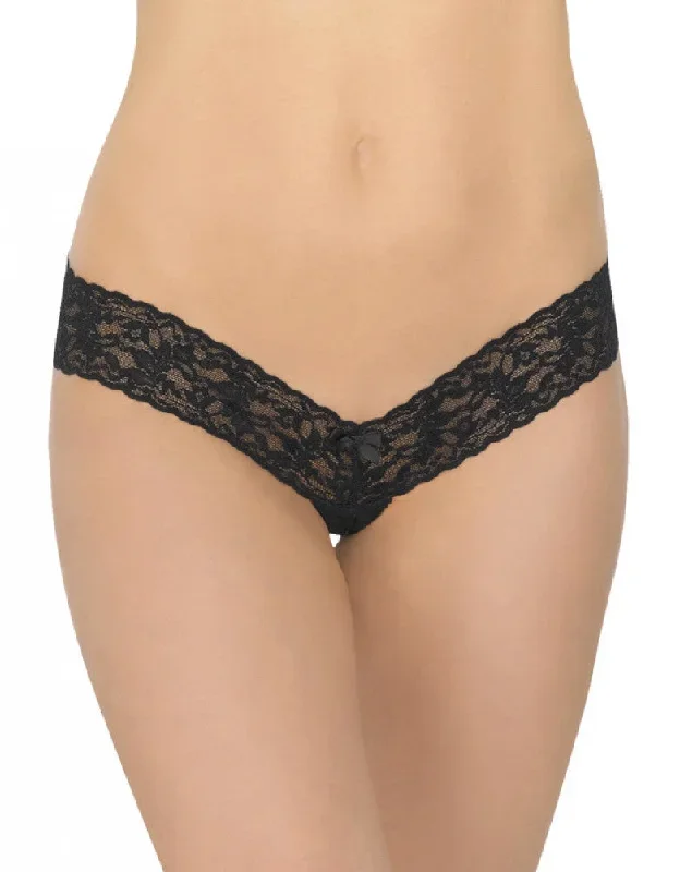 Hanky Panky After Midnight Crotchless Low Rise Thong 481001