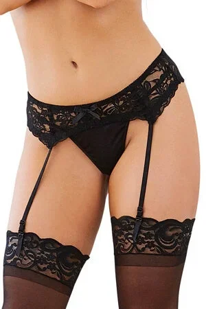 Black Lace Garterbelt