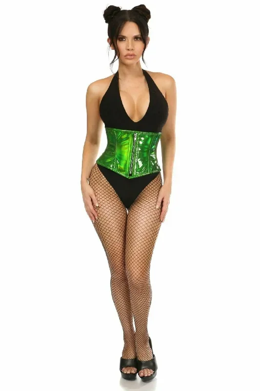 deluxe-green-hologram-steel-boned-mini-cincher