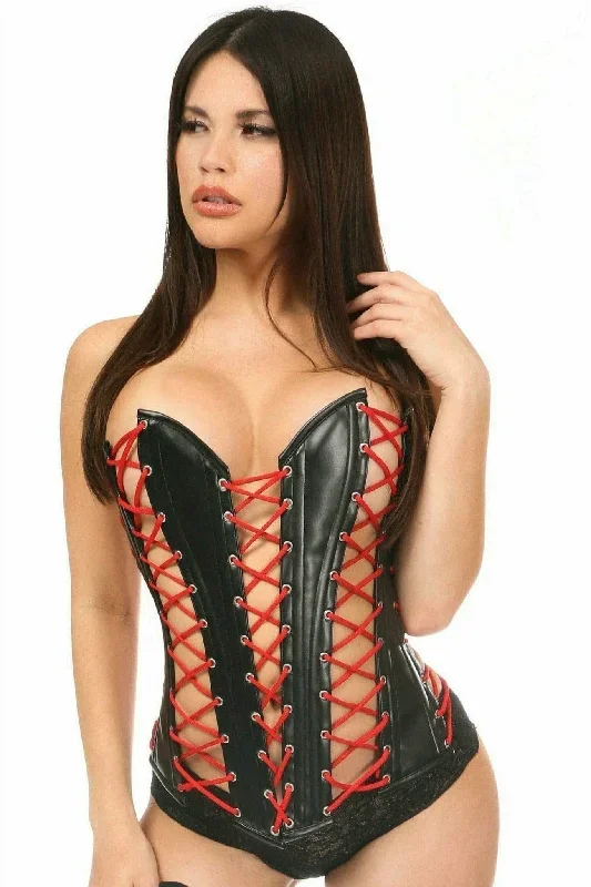 Deluxe Lace-Up Steel Boned Over Bust Corset