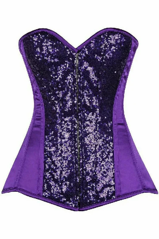 deluxe-purple-sequin-steel-boned-corset