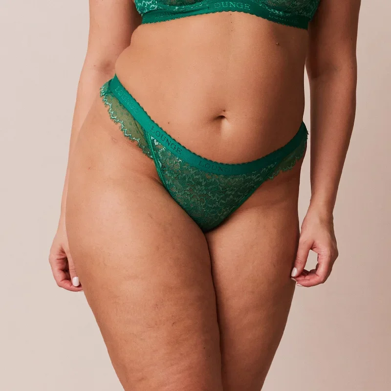 Desire Thong - Emerald