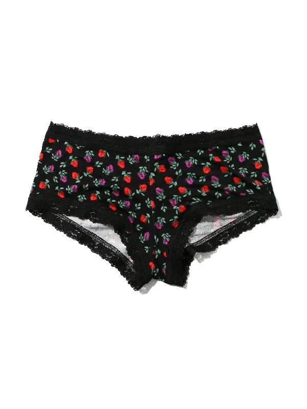 DreamEase Printed Boyshort English Rose