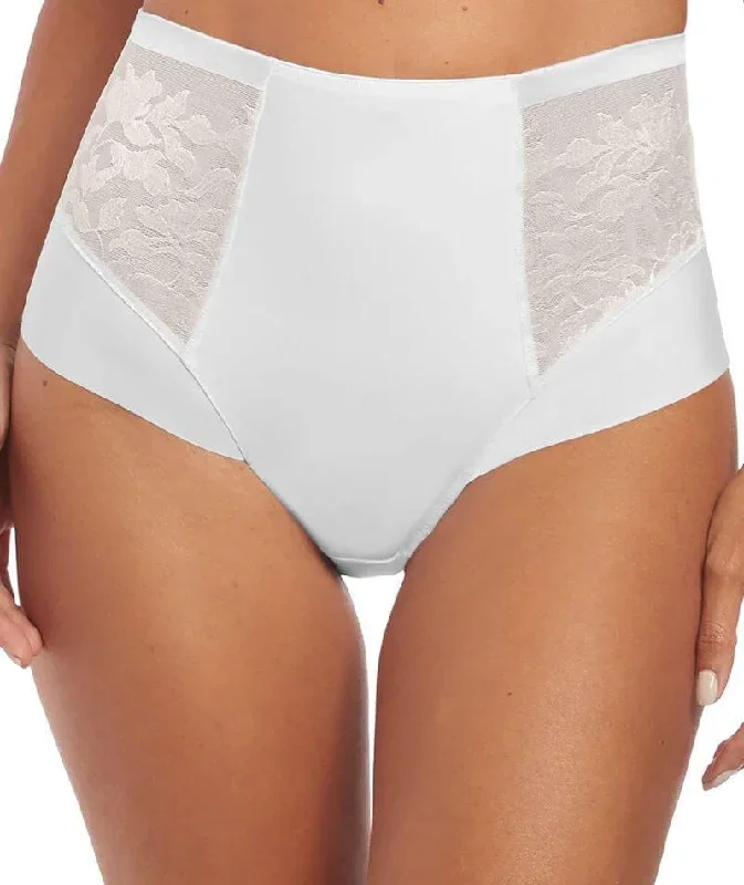 Fantasie Illusion High Waist Brief - White