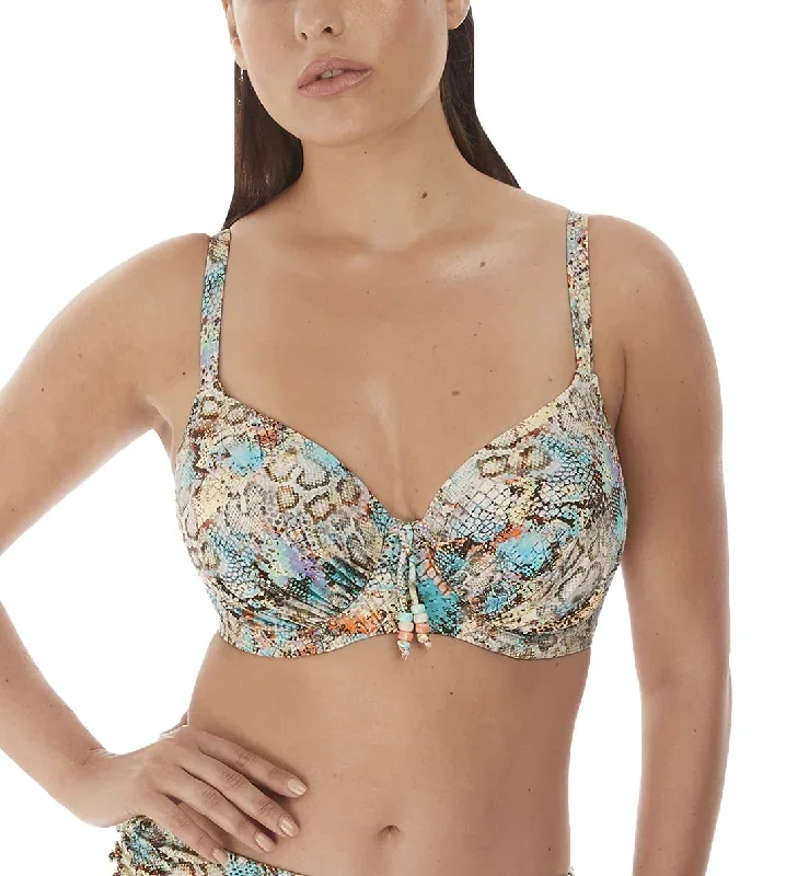 Fantasie Manila Gathered Full Cup Underwire Bikini (6770)- Aqua