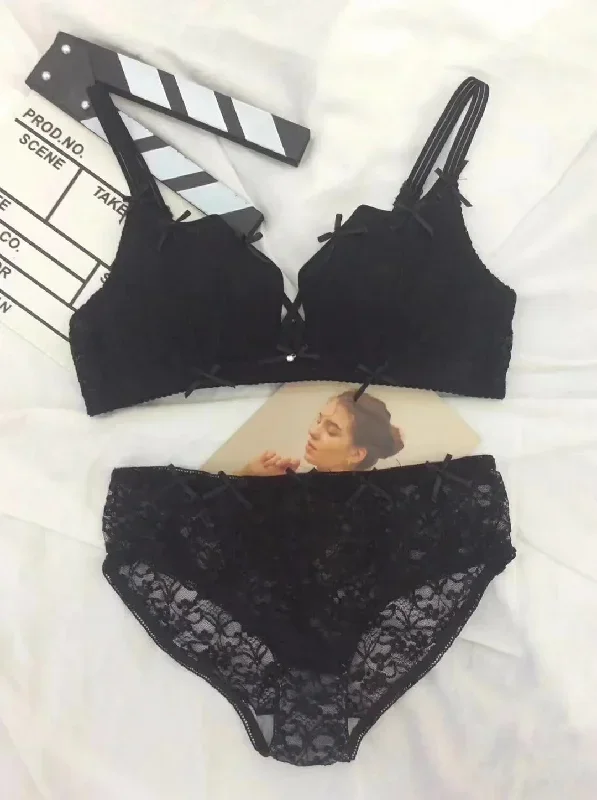 jezel-push-up-lace-bra-set-black