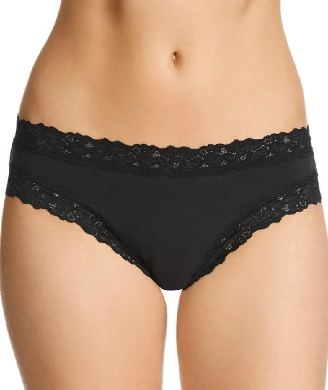 Jockey Parisienne Cotton Bikini - Black