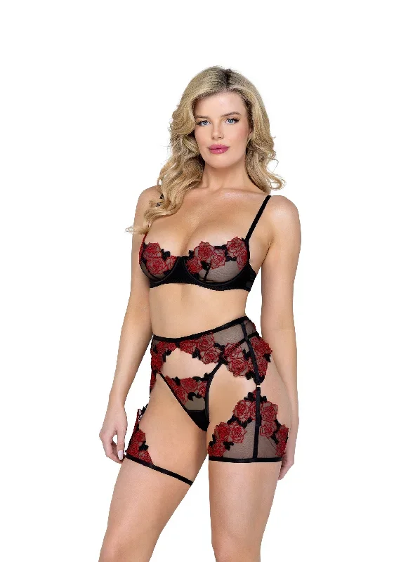 LI543 - Rosa Bella 3-Piece Short Set