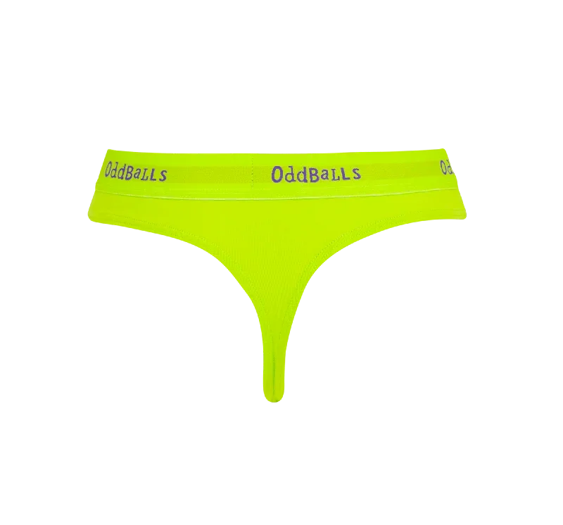 Lime & Purple - Ladies Thong