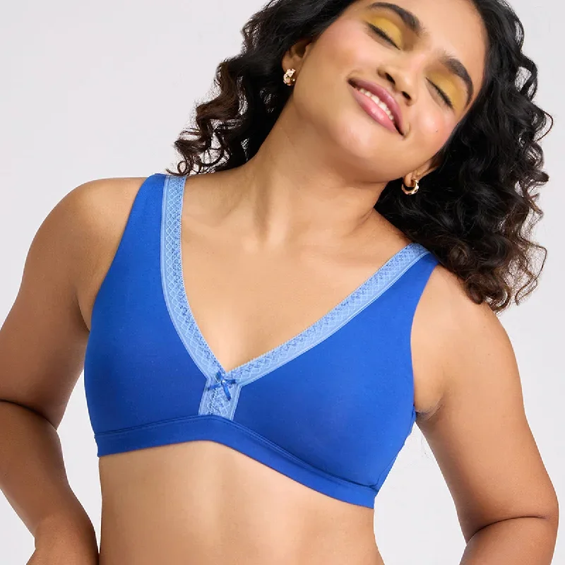 Lola & Mae  C.O.A.T Bralette - Dark Blue  LMB1028