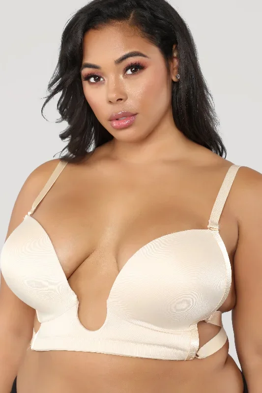 Loving My Curves Bra - Nude