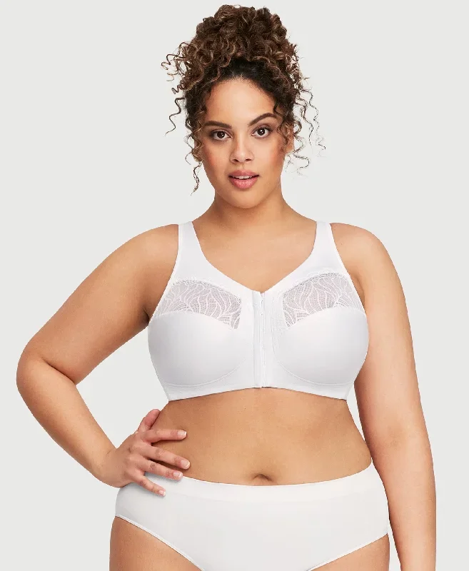 MagicLift Front-Closure Natural Shape Bra White