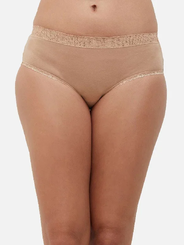 Missy Pack Mid Waist Medium Coverage Everyday Wear Pack of 3 Hipster Panty