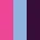 Rani Pink Aasmani Blue Zaadi Purple