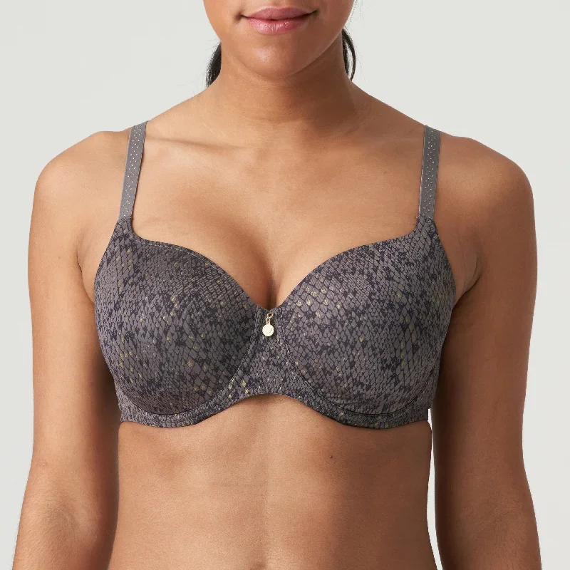 Prima Donna Twist Villemin Kitten Grey Heart T Shirt Bra 0242130