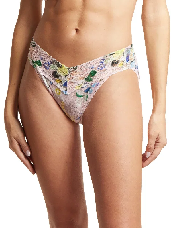 Printed Signature Lace V-Kini Cannes You Believe It Sale