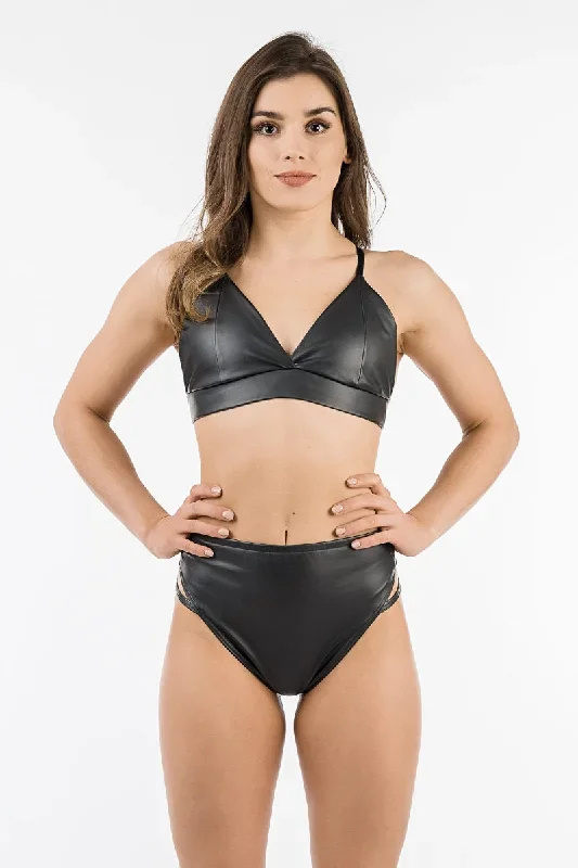 REV ACTIV Triangle Top - Black Eco Leather