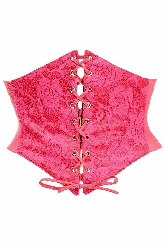 sexy-fuchsia-lace-corset-belt-cincher