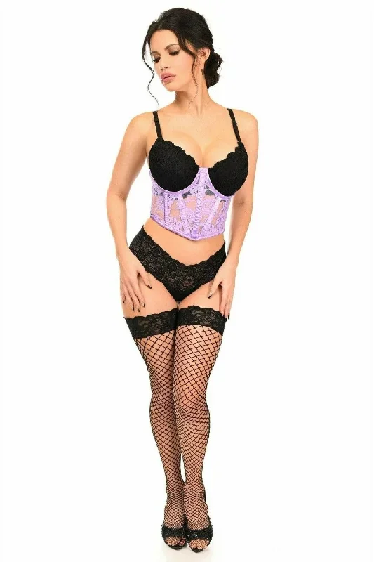 sexy-lavender-sheer-lace-underwire-waist-cincher-corset