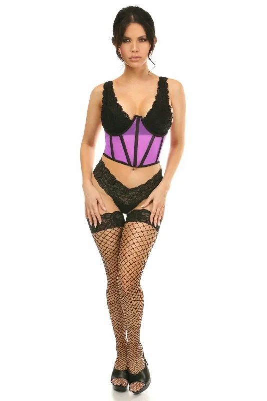 sexy-neon-purple-mesh-open-cup-waist-cincher