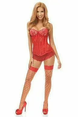 sexy-red-sheer-lace-under-bust-corset