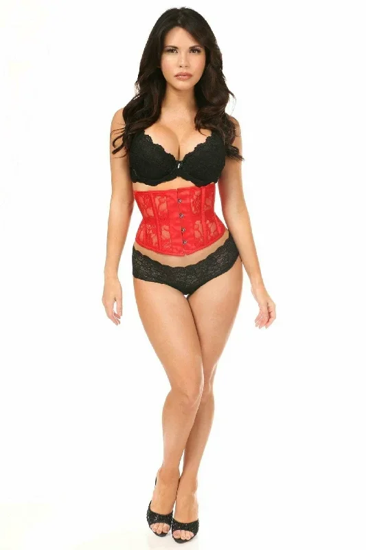 sexy-red-sheer-lace-waist-cincher-corset