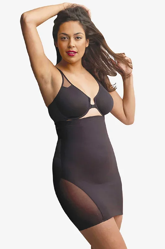 Sexy Sheer Extra Firm Control High-Waist Half Slip