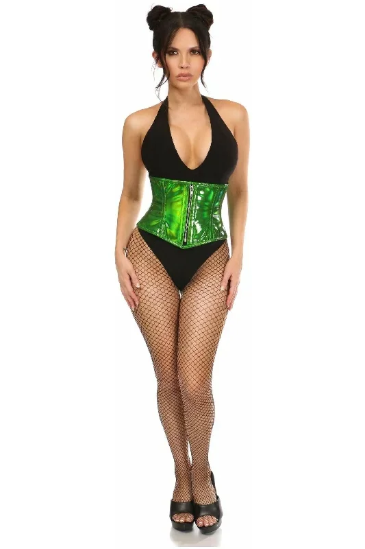 top-drawer-green-holo-steel-boned-mini-cincher