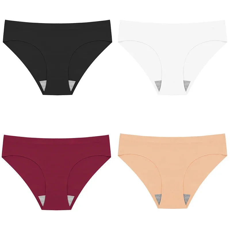 upgrade-your-underwear-4pcs-set-silk-satin-panties-in-13-colors-for-women-comfy-seamless-and-sporty