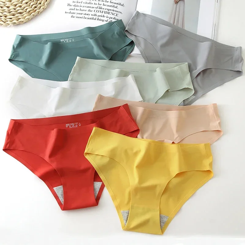 upgrade-your-underwear-4pcs-set-silk-satin-panties-in-13-colors-for-women-comfy-seamless-and-sporty