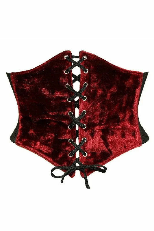 Velvet Corset Belt Cincher