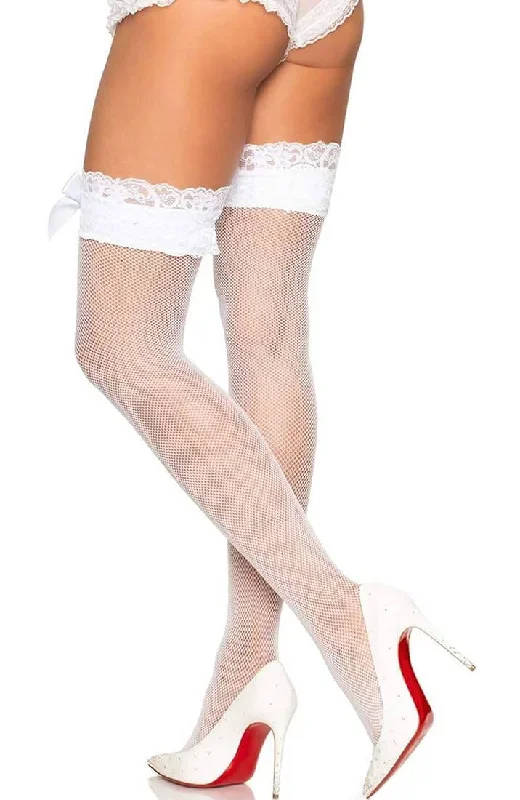 white-fishnet-stockings-with-lace-top-bow